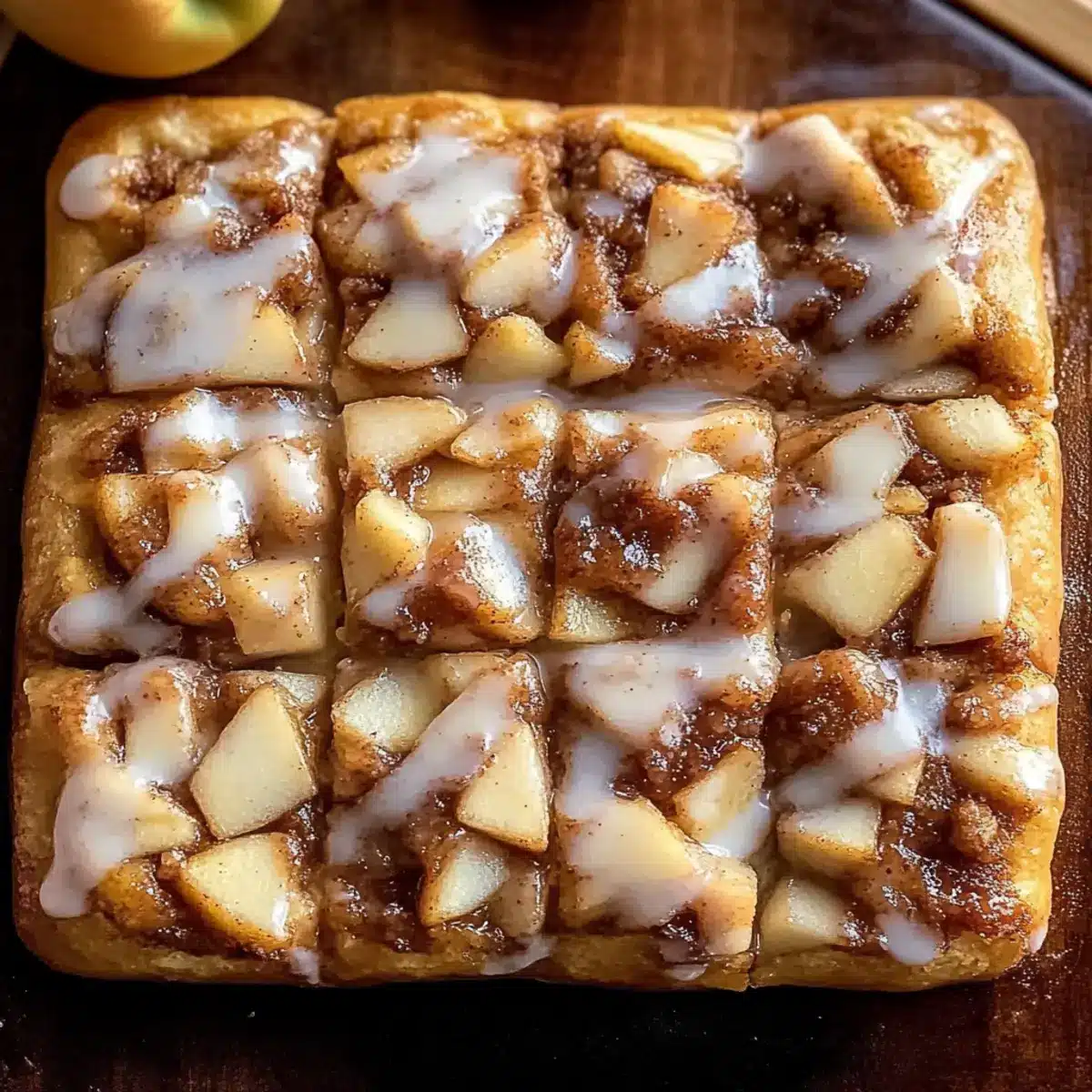 Apple Fritter Focaccia