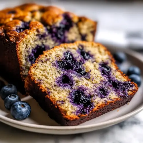 Blueberry Banana Bread