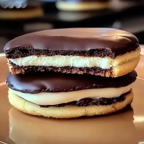 Boston Cream Pie Cookies