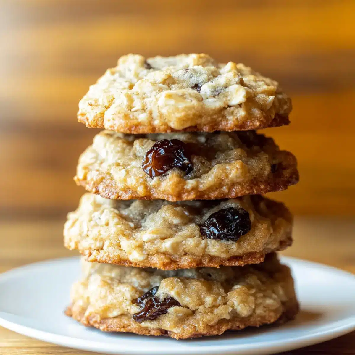 Oatmeal Raisin Cookies