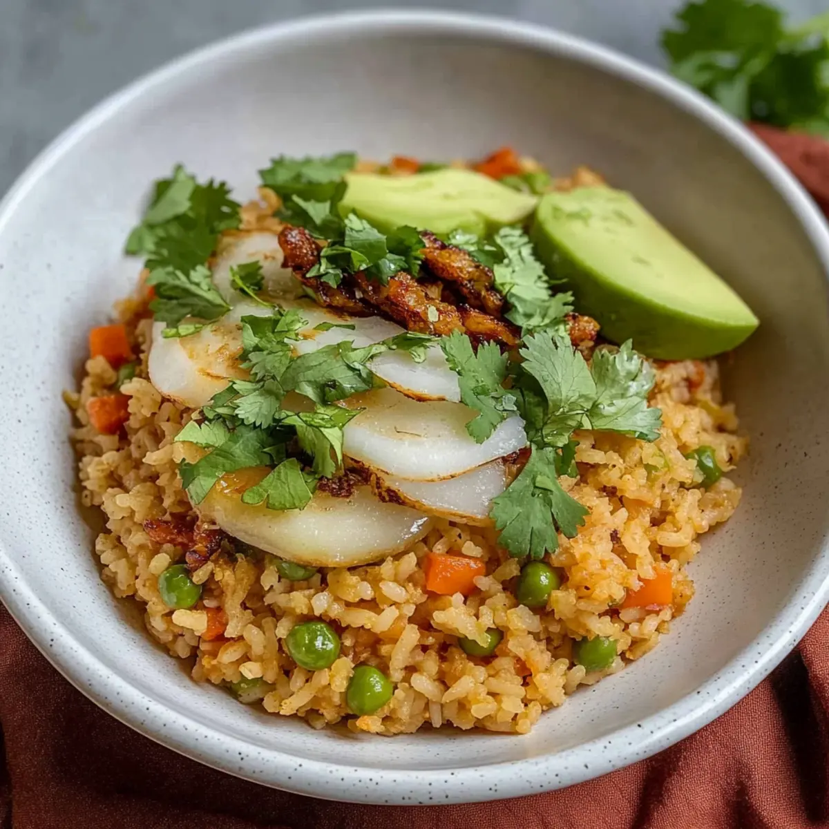 Moro de Guandules con Coco