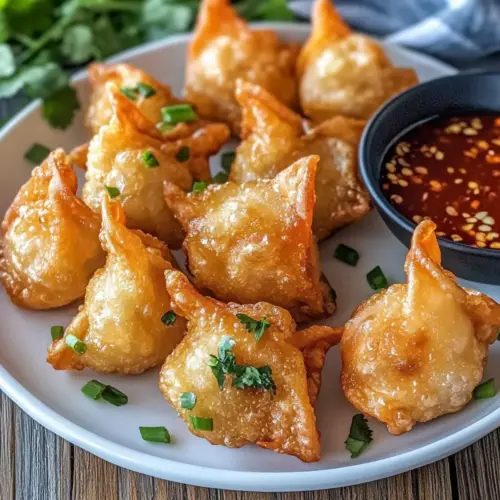 Crispy Wonton-Wrapped Shrimp