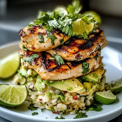 Honey Lime Chicken Avocado