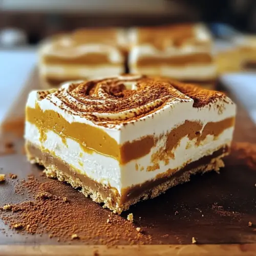 Creamy Pumpkin Cheesecake Bars