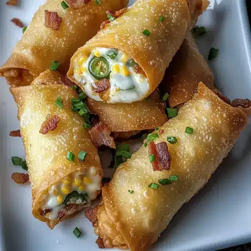Bacon Jalapeño Popper Eggrolls