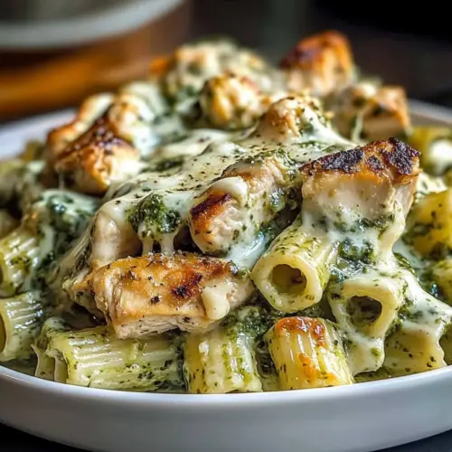 Creamy Pesto Chicken Pasta