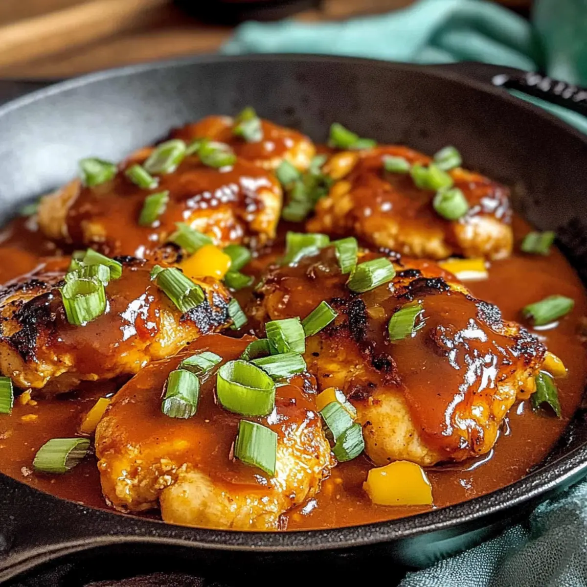 Spicy Sweet Chicken Diablo