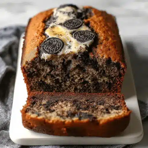 Oreo Banana Bread