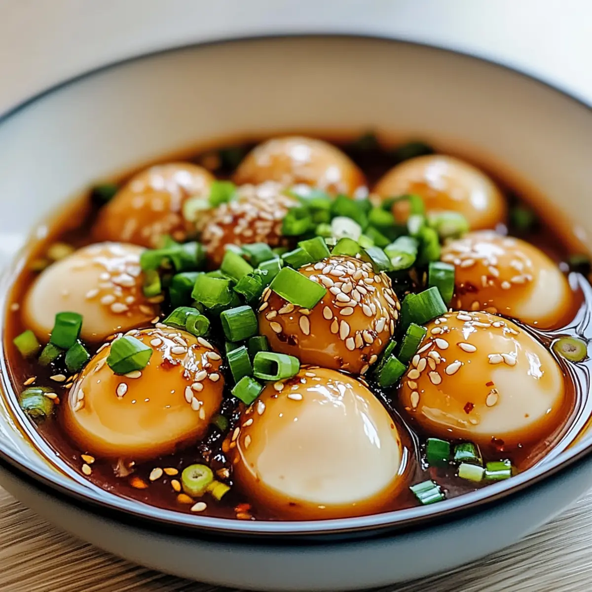 Marinated Eggs