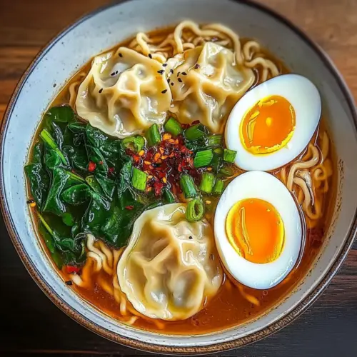 Dumpling Ramen Bowl