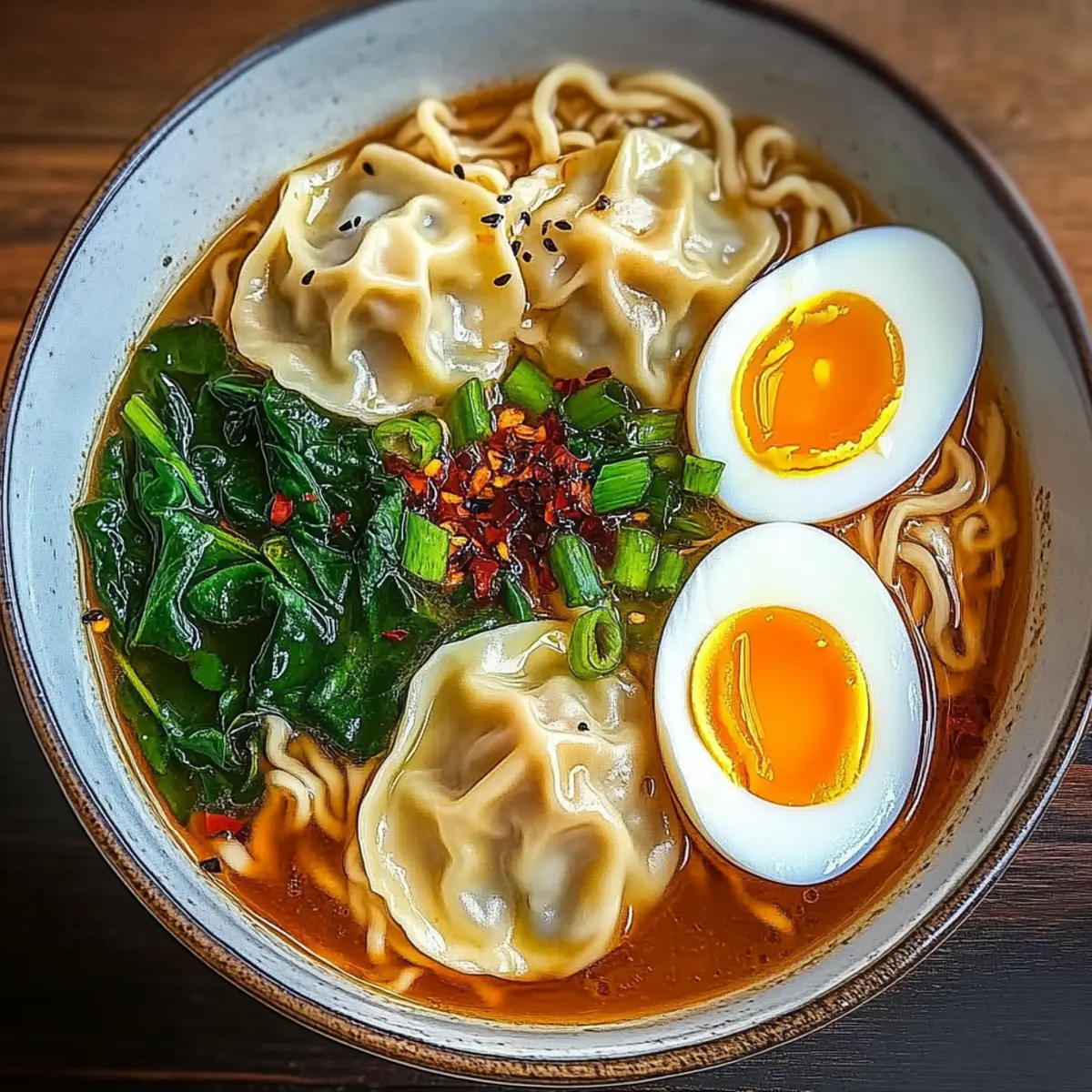 Dumpling Ramen Bowl