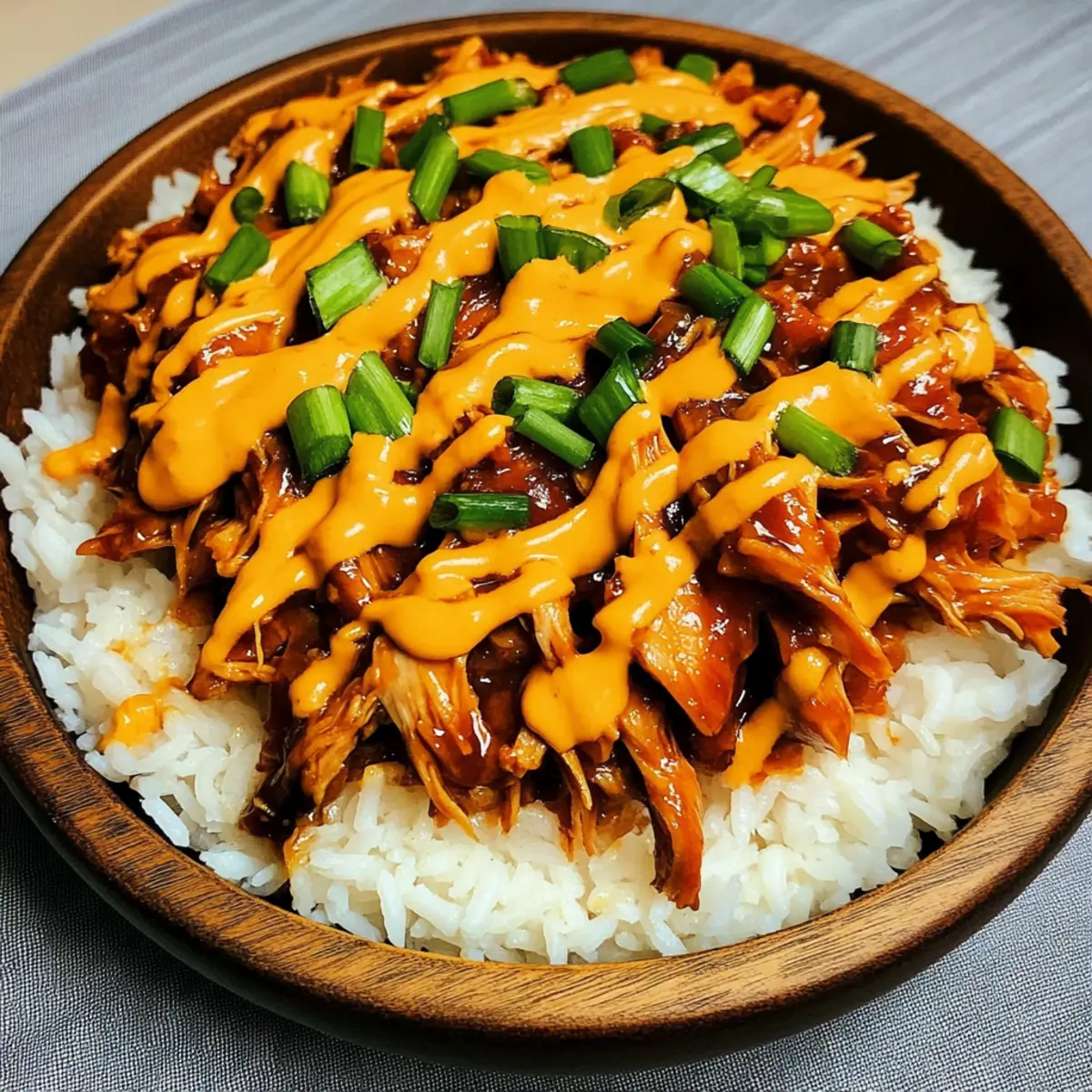 Korean Chicken Rice Bowls