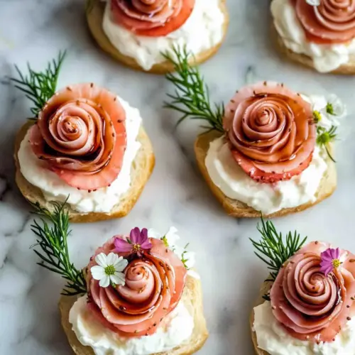 Pretty Prosciutto Rose