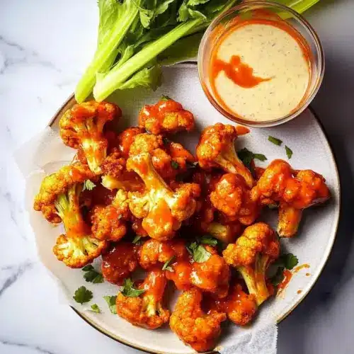Buffalo Cauliflower Bites