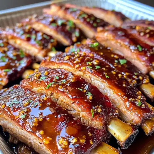 Honey Garlic Ribs