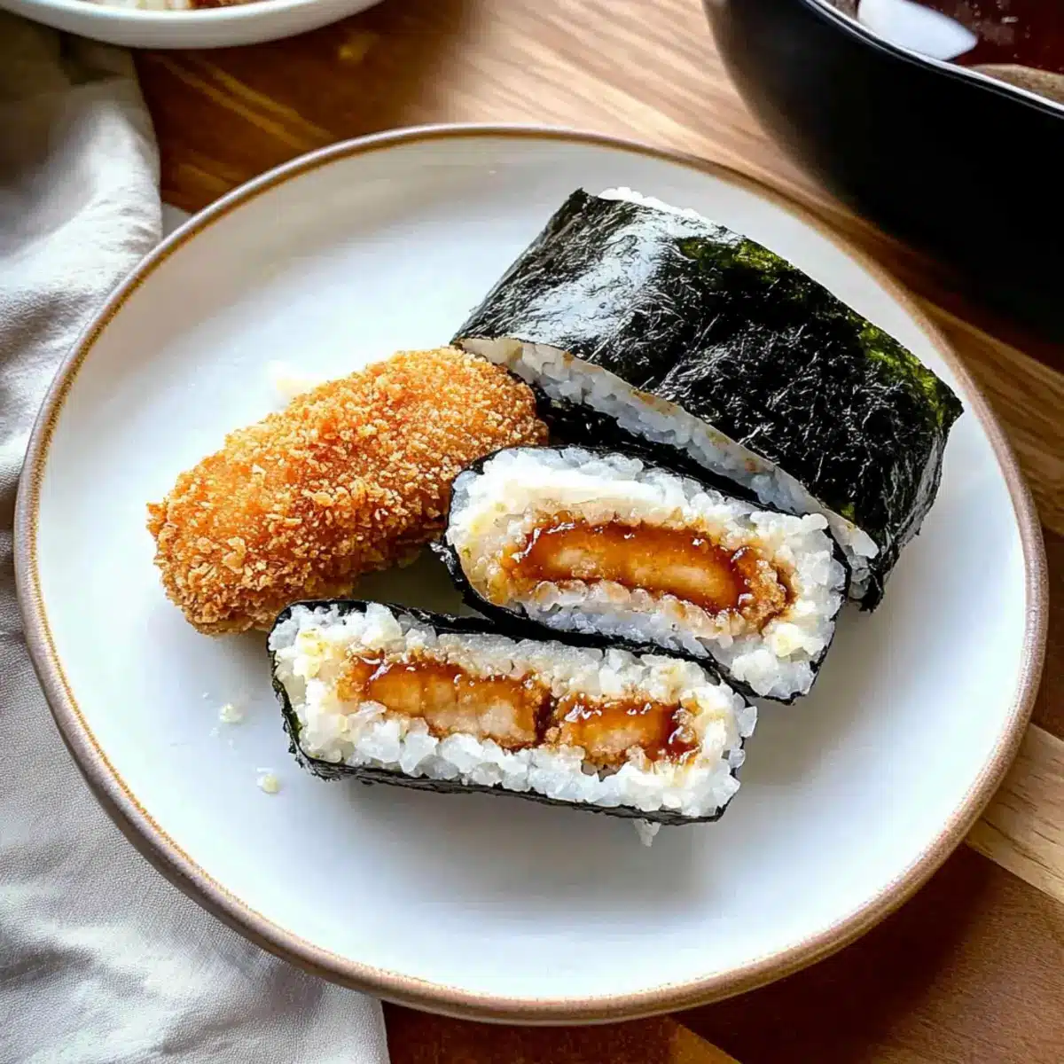 Chicken Katsu Musubi