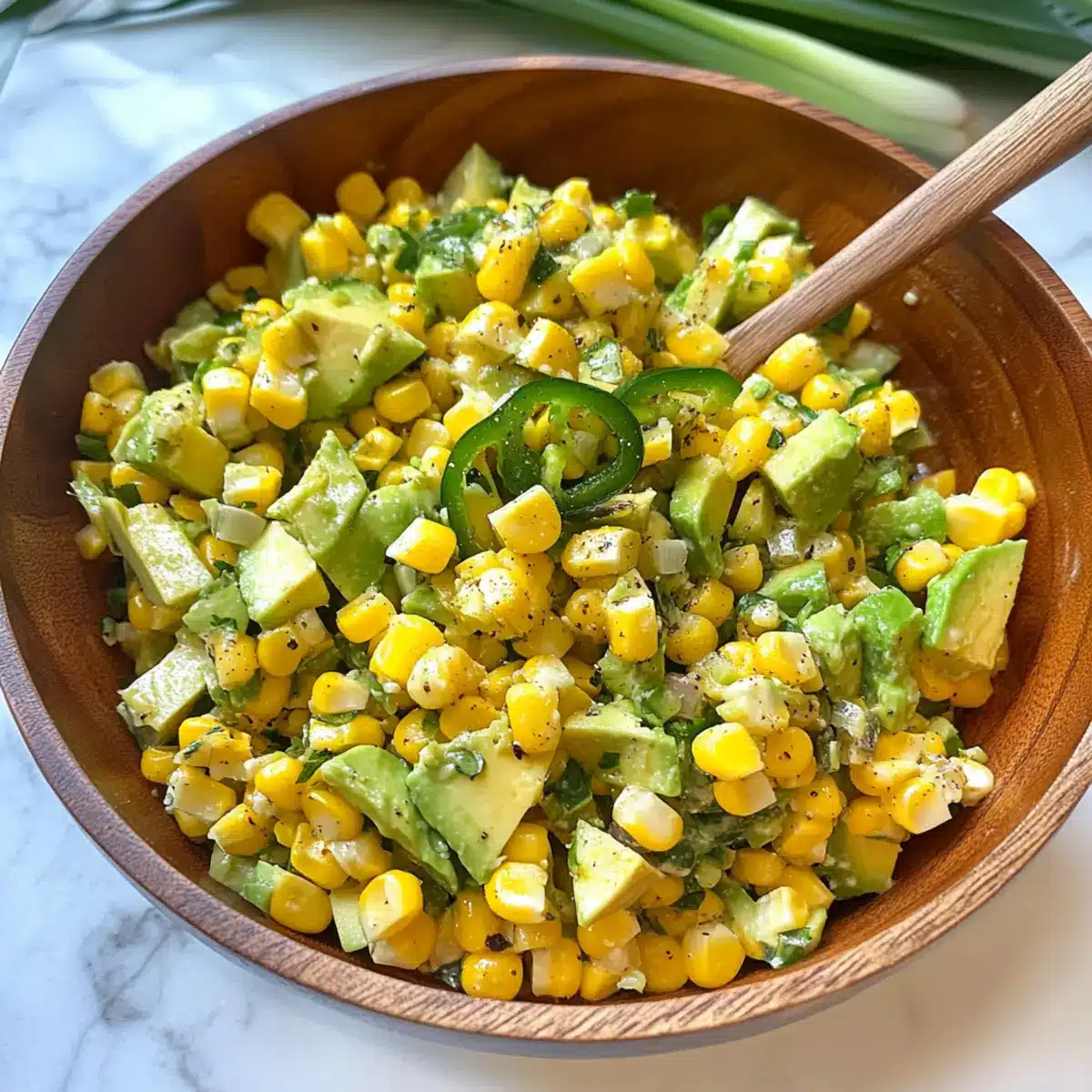Sweet Corn Avocado Salad