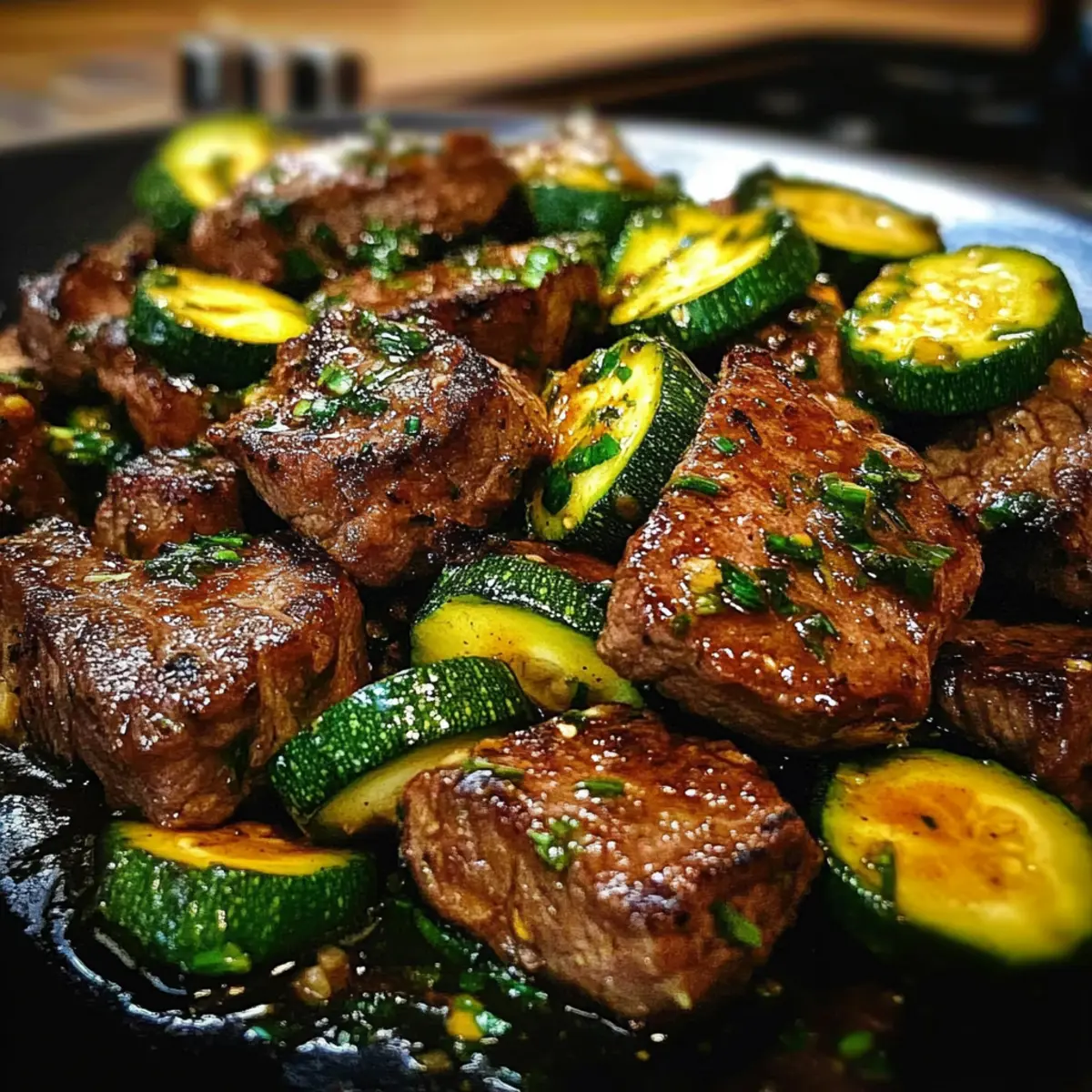 Garlic Butter Steak Bites
