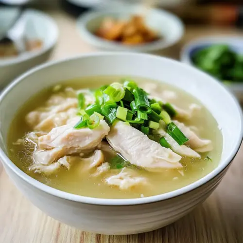 Dakgomtang (Korean Chicken Soup)