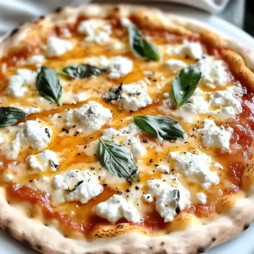 Hot Honey Ricotta Pizza