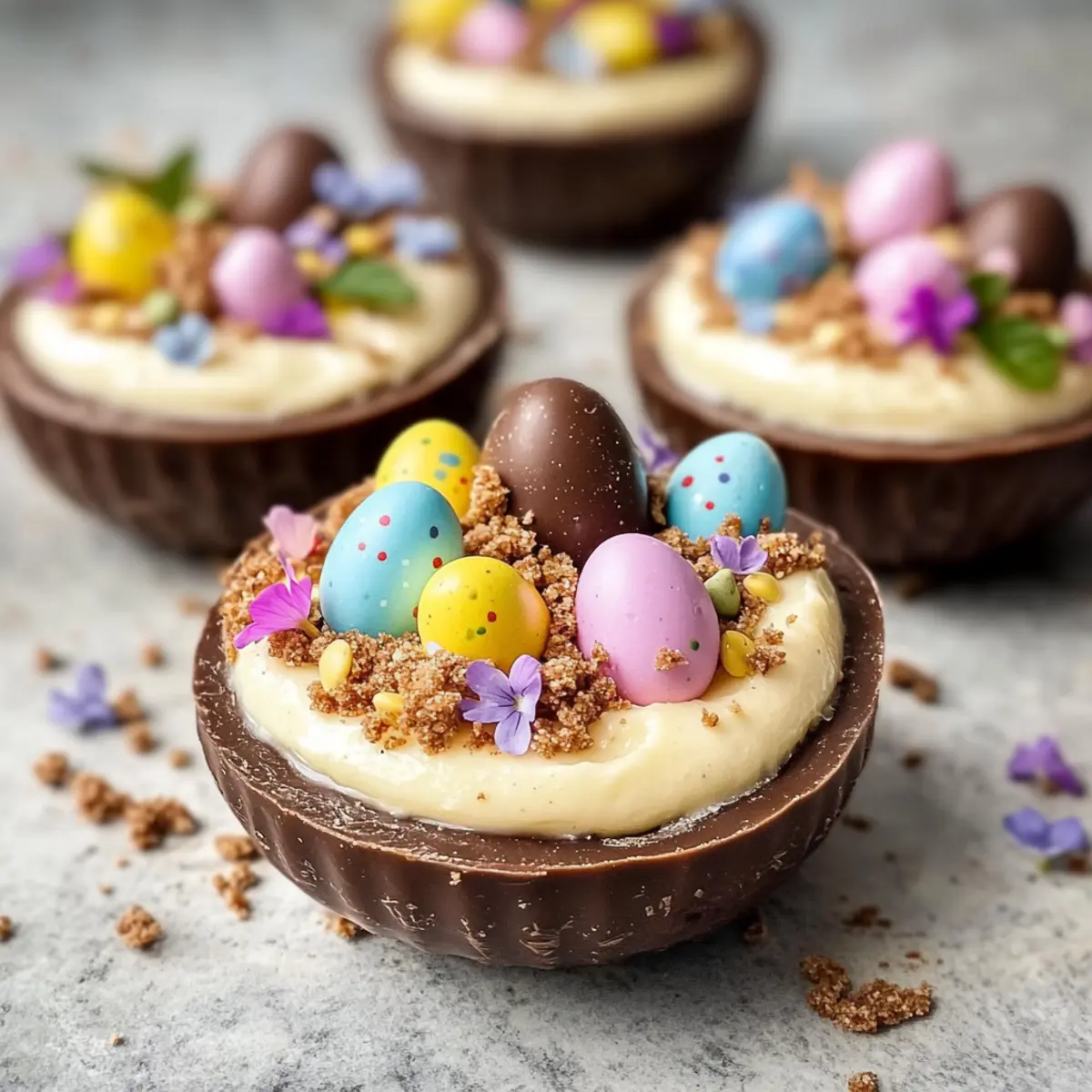 Easter Egg Cheesecake