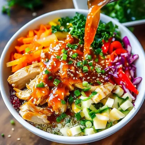 Thai Sweet Chili Chicken Buddha Bowls