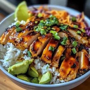 Spicy Maple Chicken & Coconut Rice
