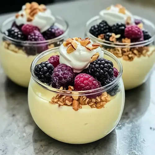 High Protein Vanilla Pudding