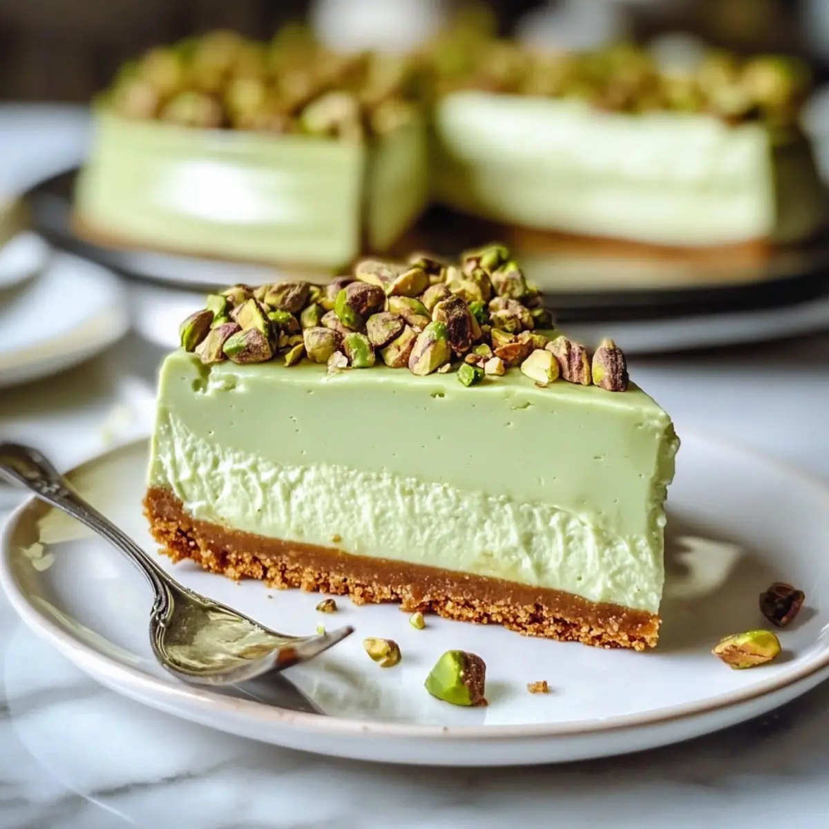 Pistachio Cheesecake