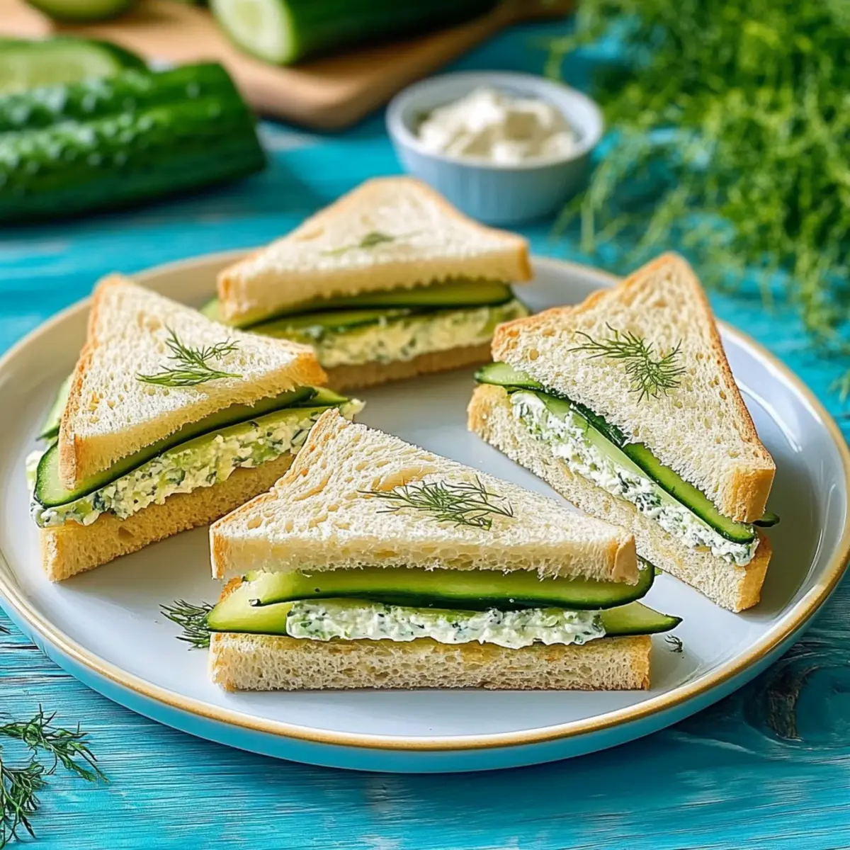 Cucumber Sandwiches