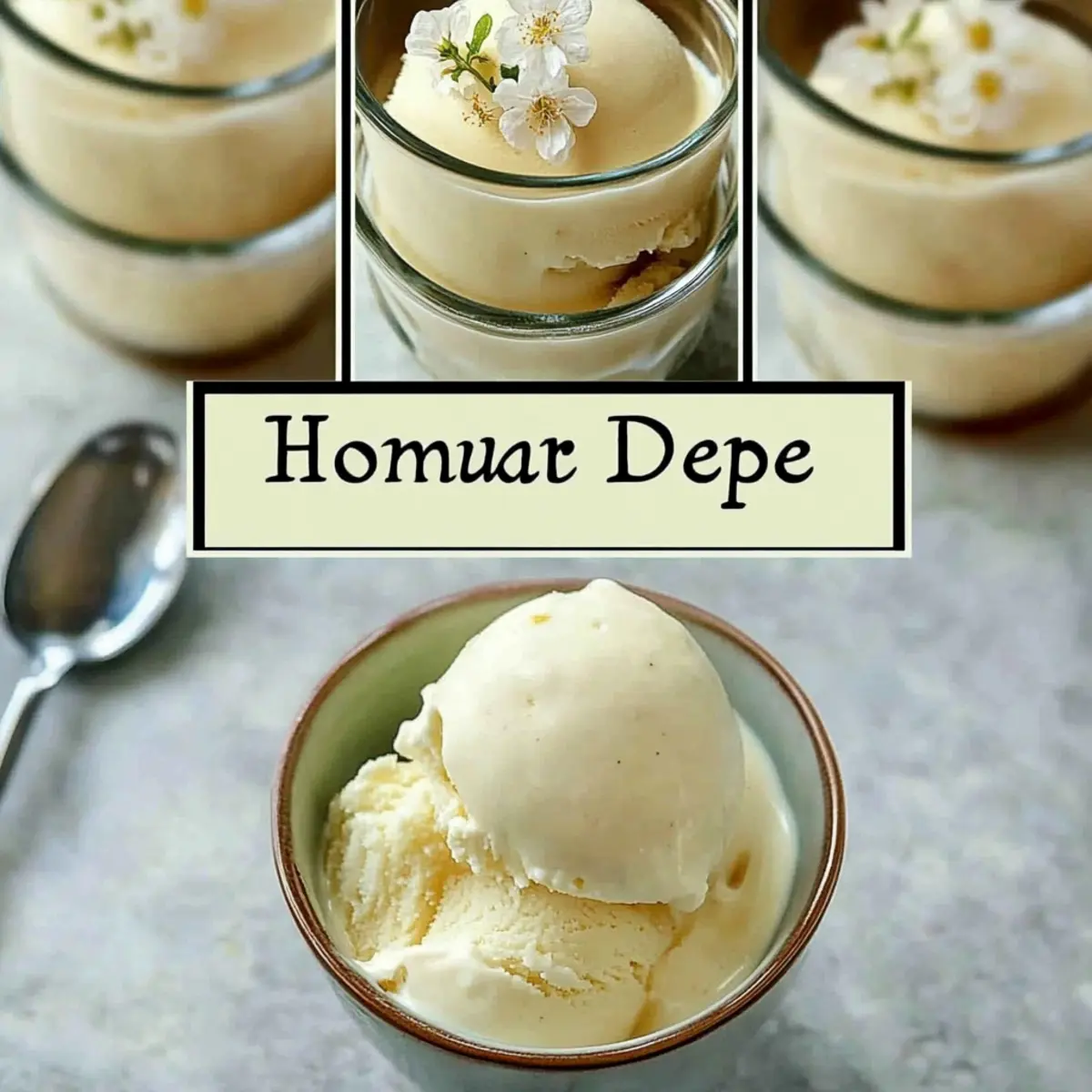 Jasmine Tea Ice Cream