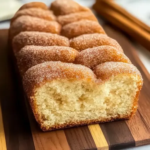 Cinnamon Sugar Donut Bread