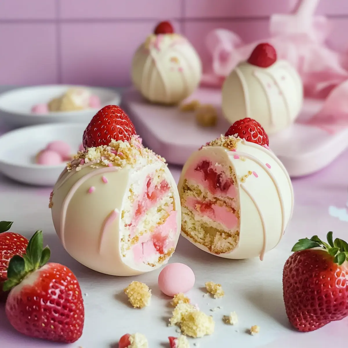 Strawberry Shortcake Easter Egg Bombs