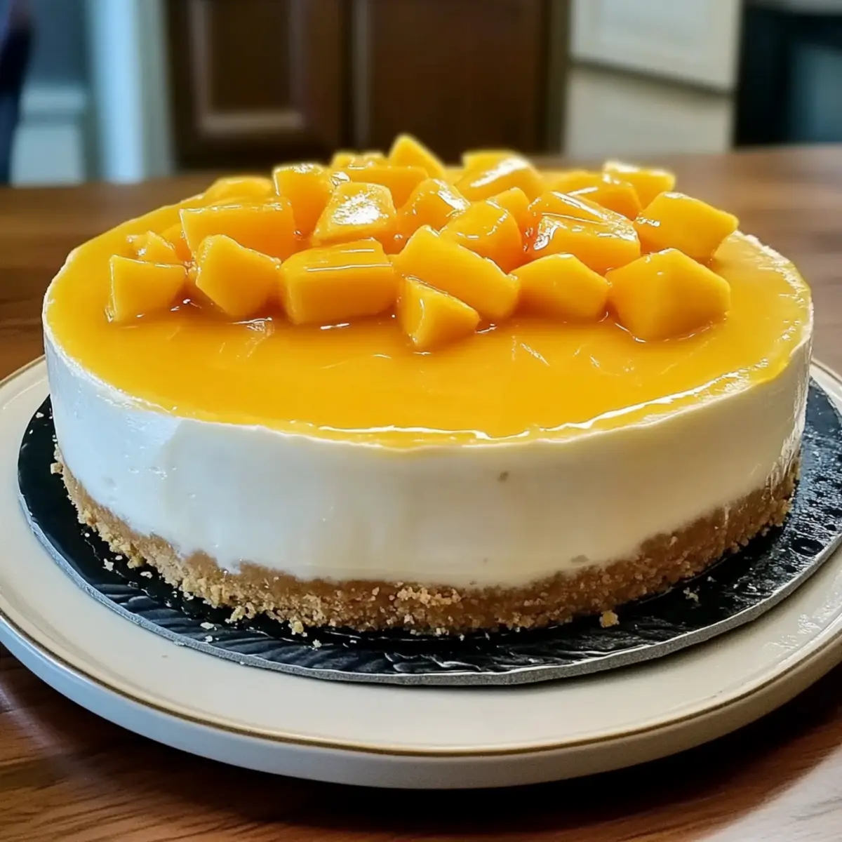 Tropical Mango Cheesecake