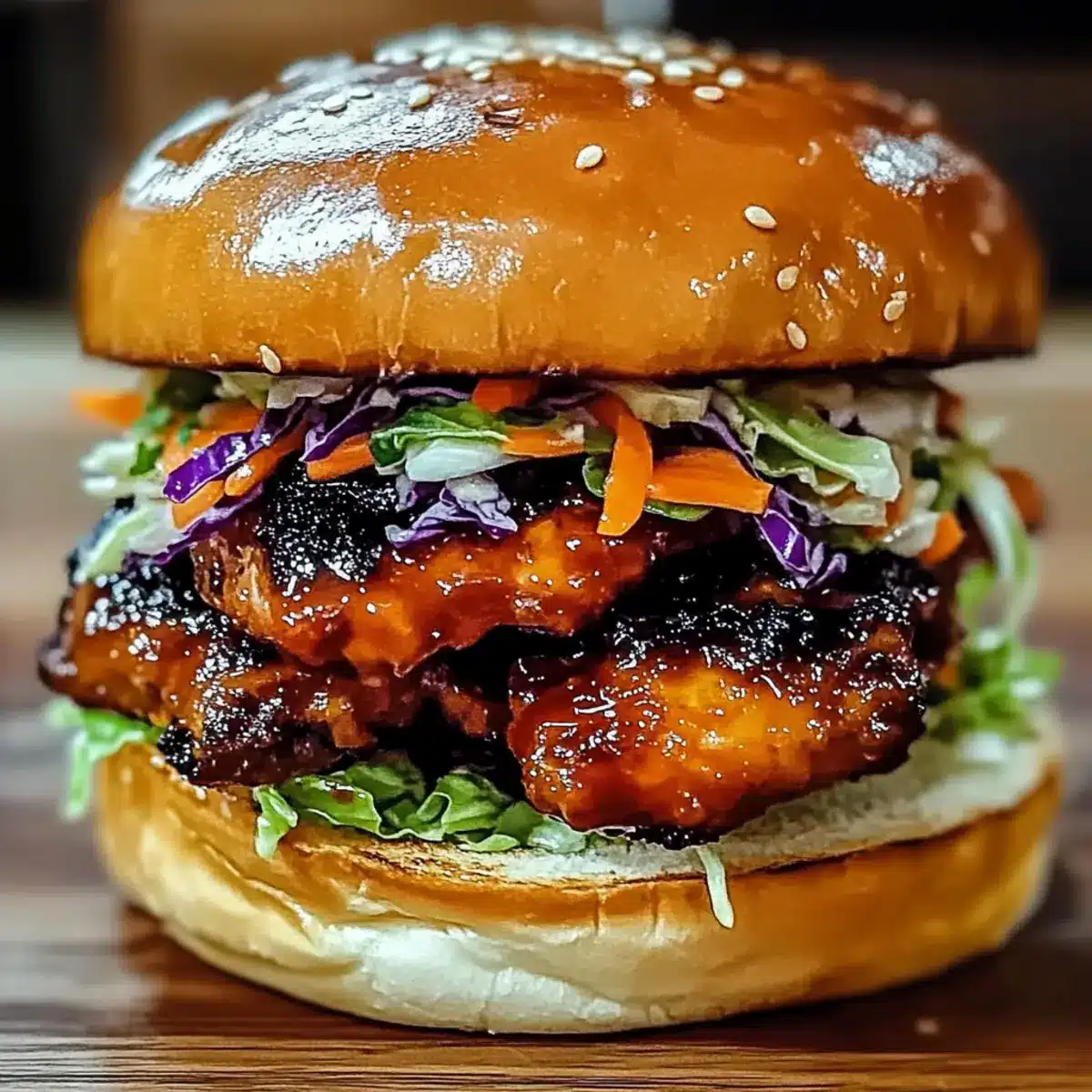 Korean BBQ Chicken Sandwich