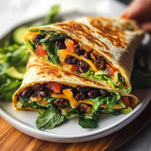 Black Bean Crunch Wrap