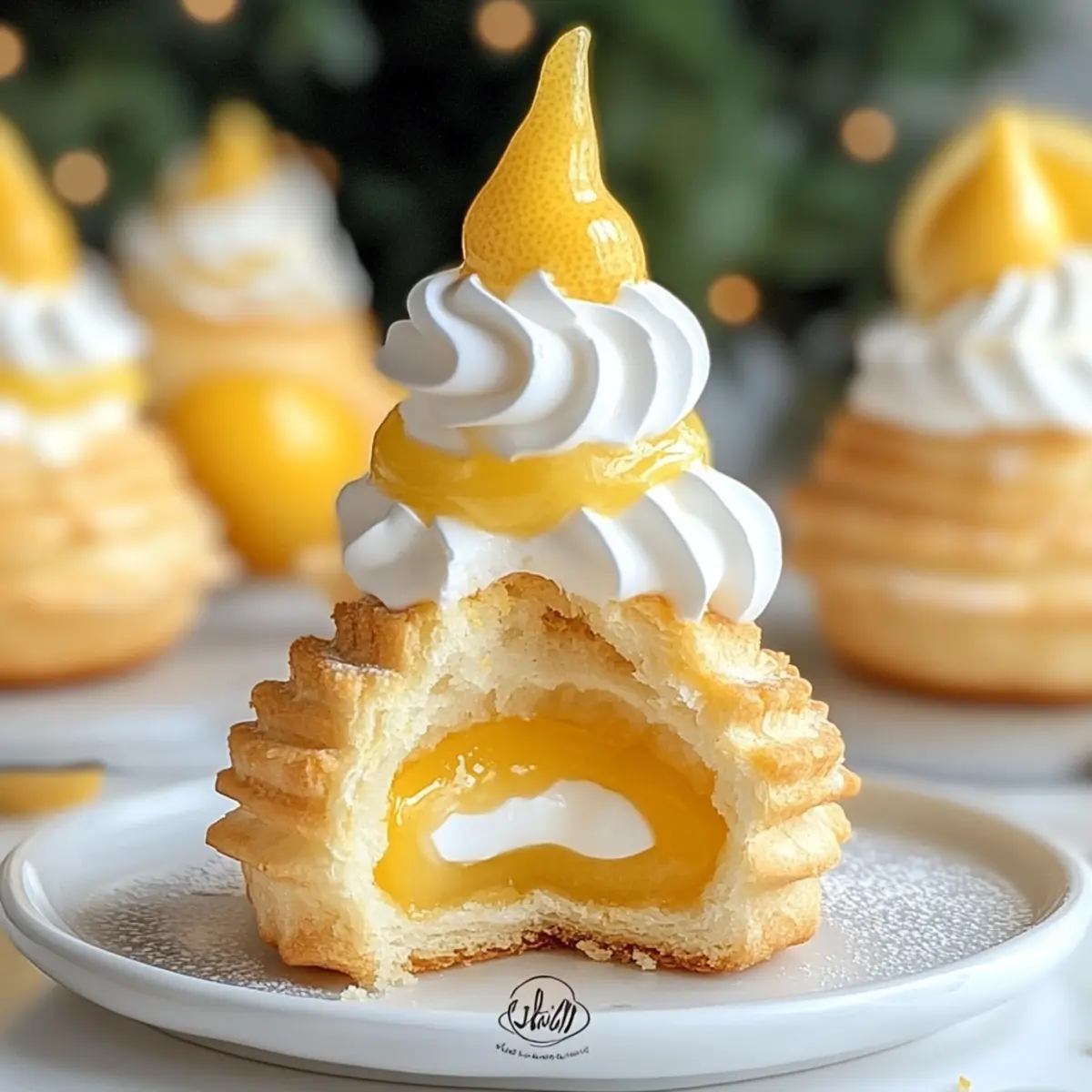 Lemon Cream Puffs