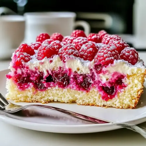 Raspberry Cream Cheese Coffee Cake