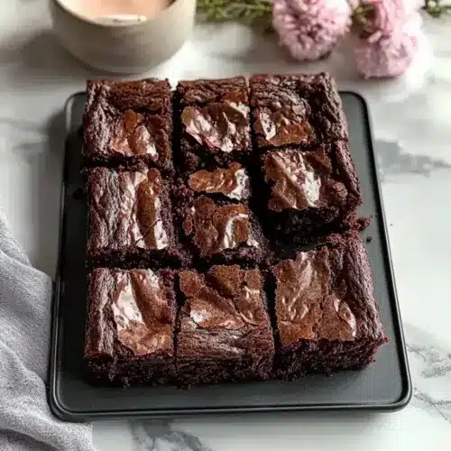 No Sugar Greek Yogurt Brownies