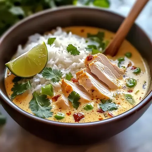 Coconut Chicken Brothy Rice