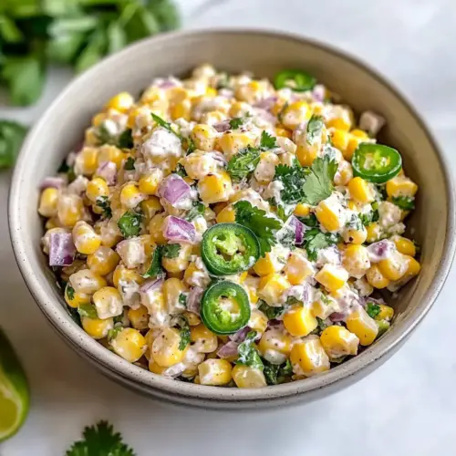 Street Corn Salad with Greek Yogurt