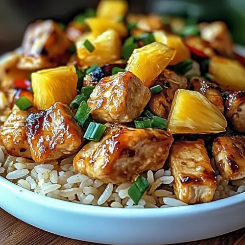 Pineapple Chicken Rice