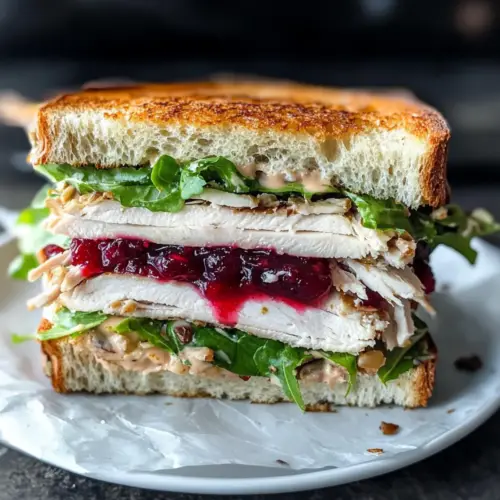 Cranberry Turkey Sandwich
