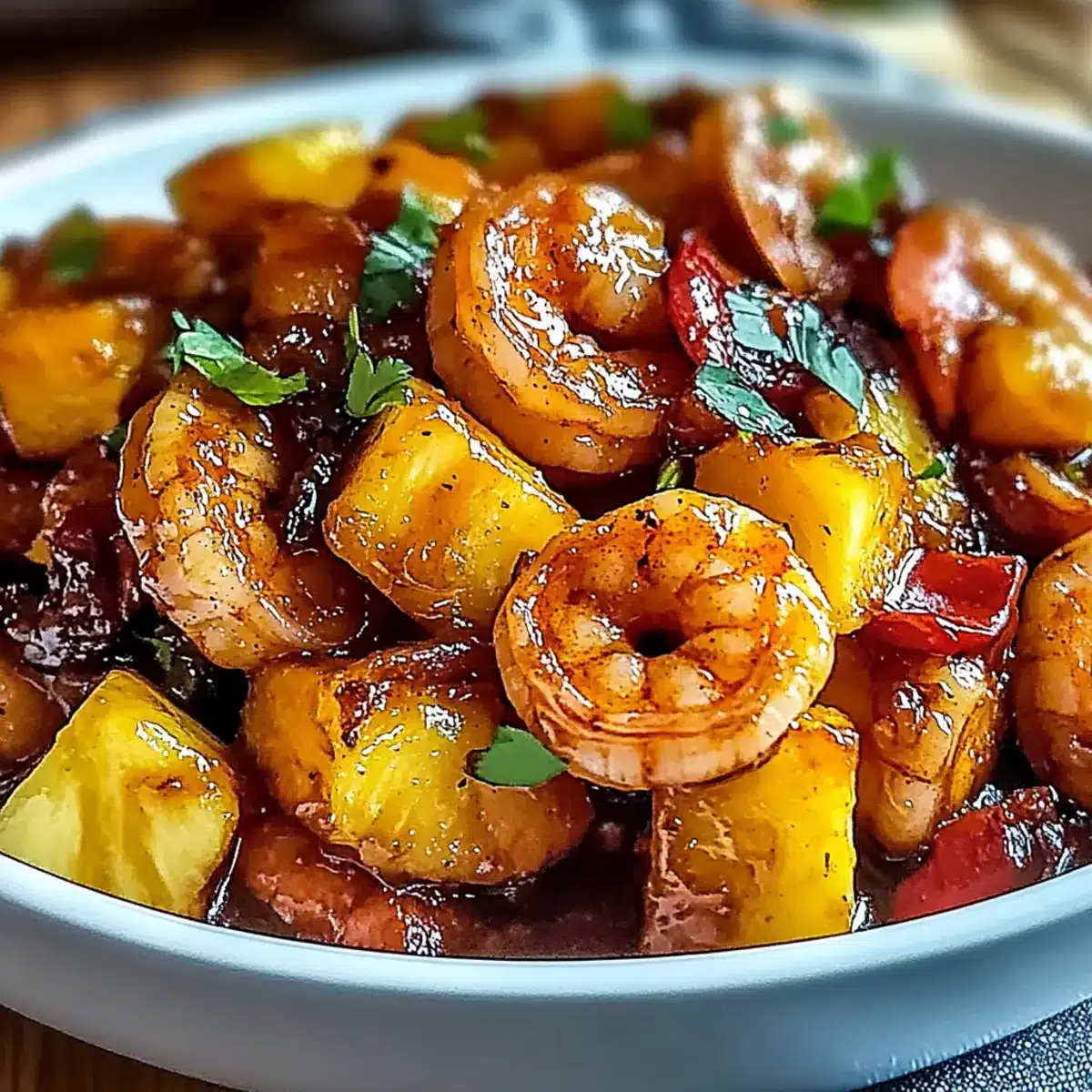 Sweet Chili Pineapple Shrimp