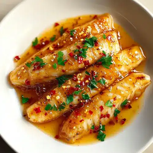 Sticky Garlic Butter Sweet Chili Cod