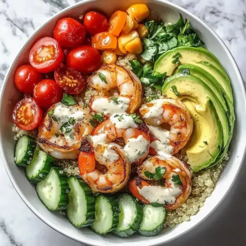 Shrimp Quinoa Bowl