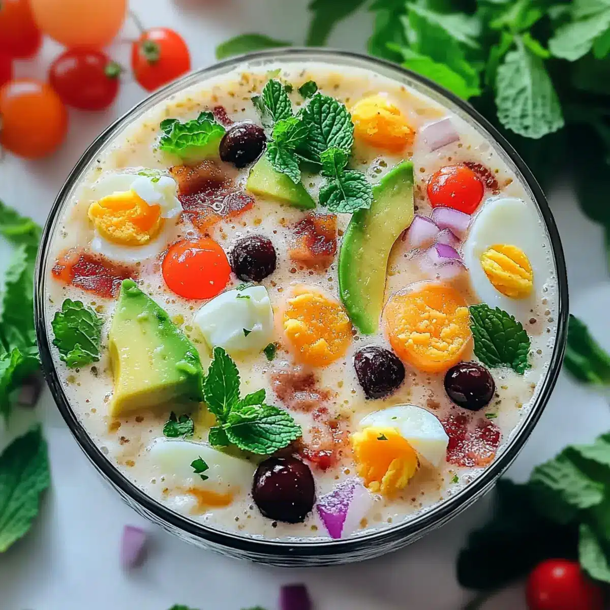 Cobb Salad with the Best Dressing
