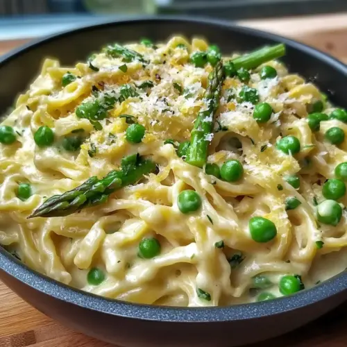 Creamy One-Pot Spring Vegetable Pasta