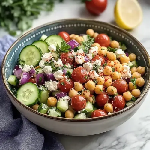 Mediterranean Chickpea Salad
