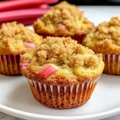 Rhubarb Muffins